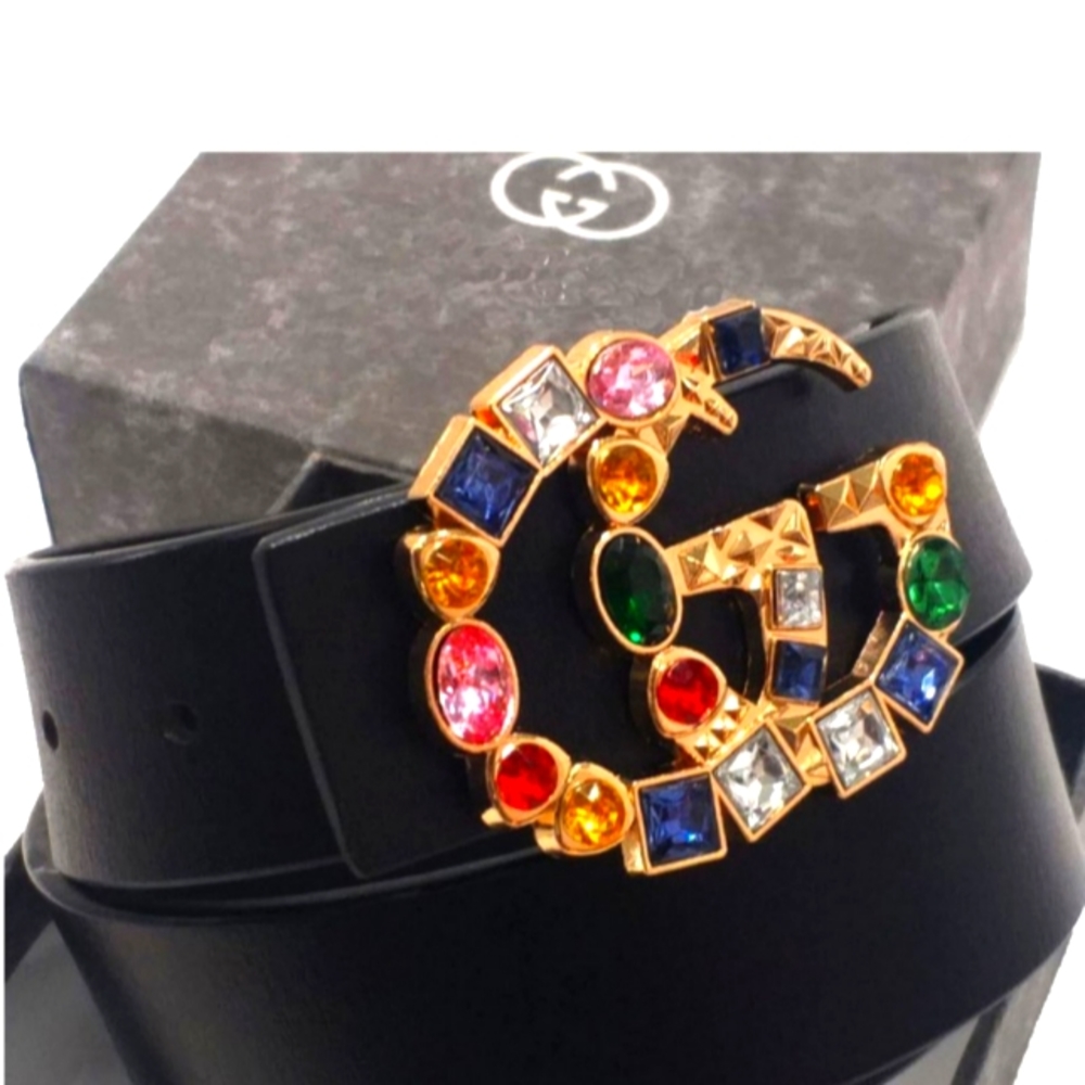 Gucci Gg Crystal Stone Belts – Epoxy Arts FashionDilGucci Belt GG Buck
